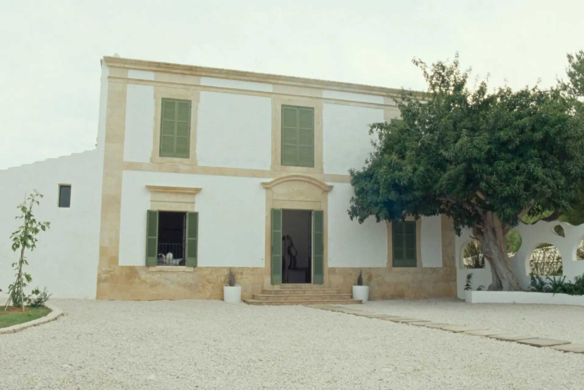 The whitewashed farmhouse at Calma today